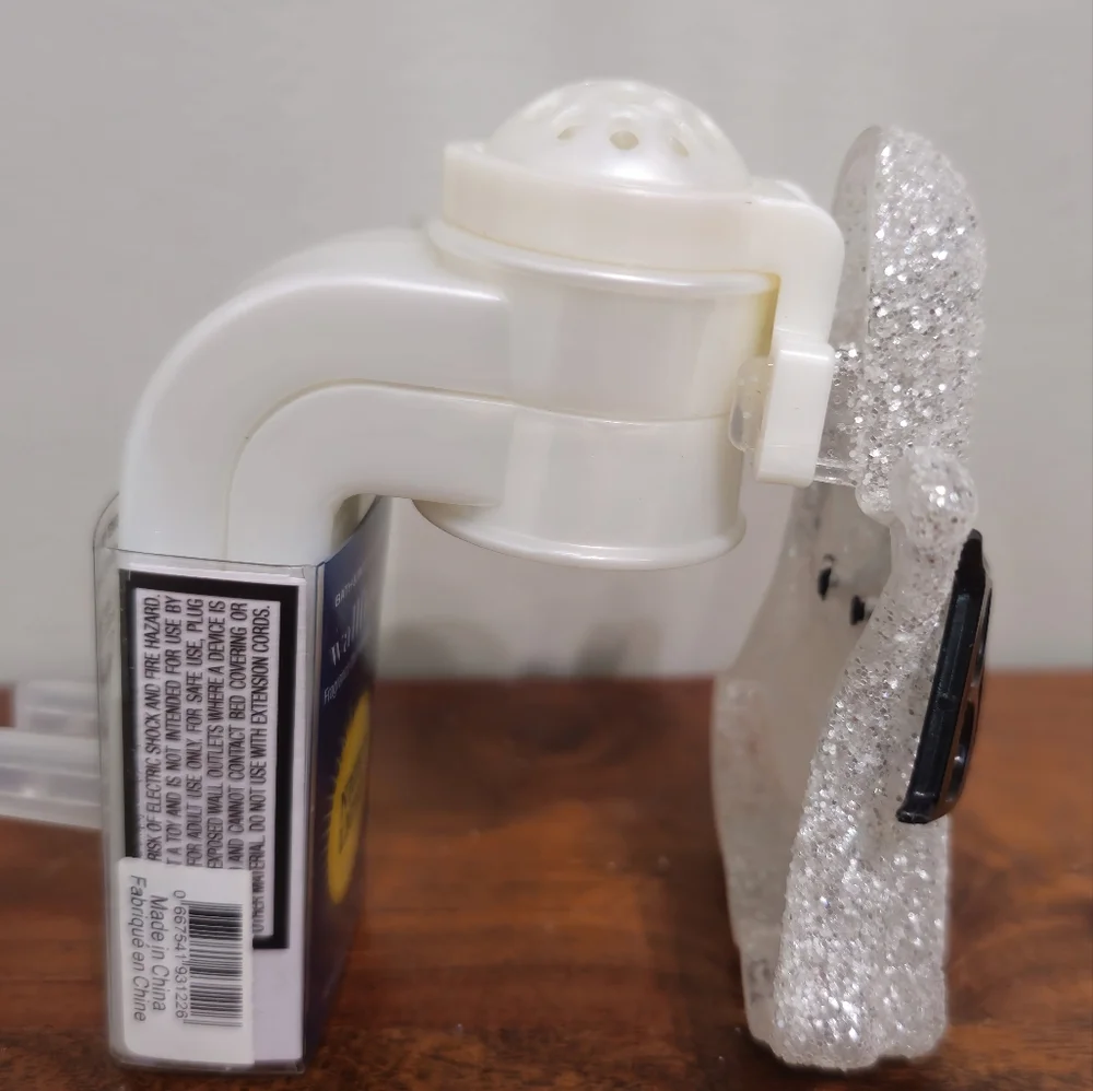 Wallflower Ghost Halloween‎ Bath & Body Works BOO Glitter Ghost Night Light NWT